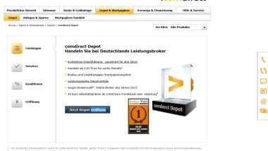 Comdirect Bonusangebot für die Depoteröffnung