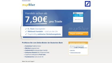 maxblue bietet Prämie für Neukunden mit Depotübertrag