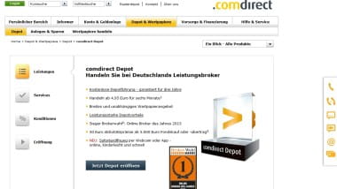 Comdirect Bank zahlt Neukunden 50 Euro Aktivitätsprämie bei Depoteröffnung