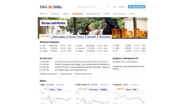 ING DiBa bietet Kunden im August 2016 Realtime Kurse im Depot