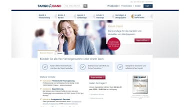 Targobank wirbt mit kostenloser Depotführung bei Nutzung des Online Postfachs