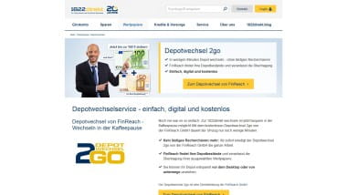 1822direkt wirbt mit „Depotwechsel 2Go“ und 100 Euro Prämie für alle Neukunden