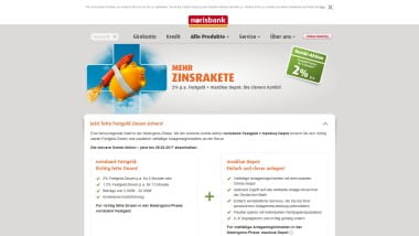 Norisbank bewirbt maxblue Depot mit Sonderzins bis 28. Februar 2017