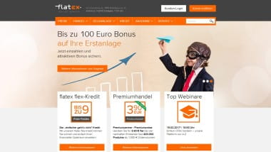 Online Broker Flatex bietet Bonus auf Erstanlage in Kooperation mit ZINSPILOT