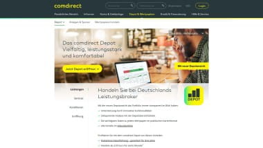 comdirect ordert Depotfunktionen und Informationen im Online Banking neu an