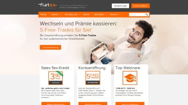 Onlinebroker flatex bietet Neukunden zur Depoteröffnung 5 Freetrades