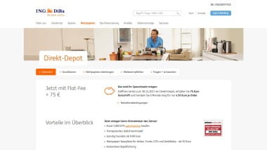 ING-DiBa Aktion für Neukunden: Depot eröffnen und 75 Euro Prämie erhalten